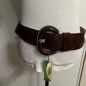 Brave Real Leather Lettie Brown Belt
